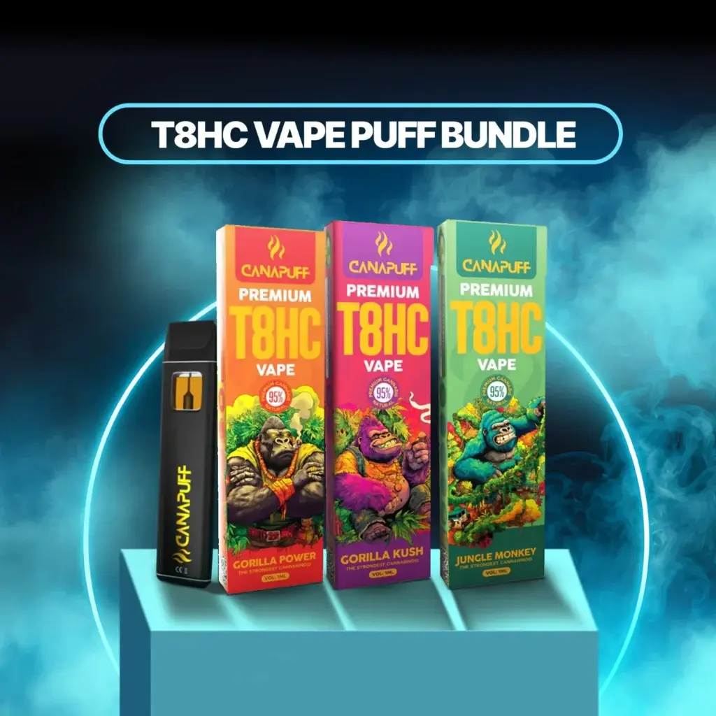 Delta 9 THC Vape Puff Paketi (3x1ml)