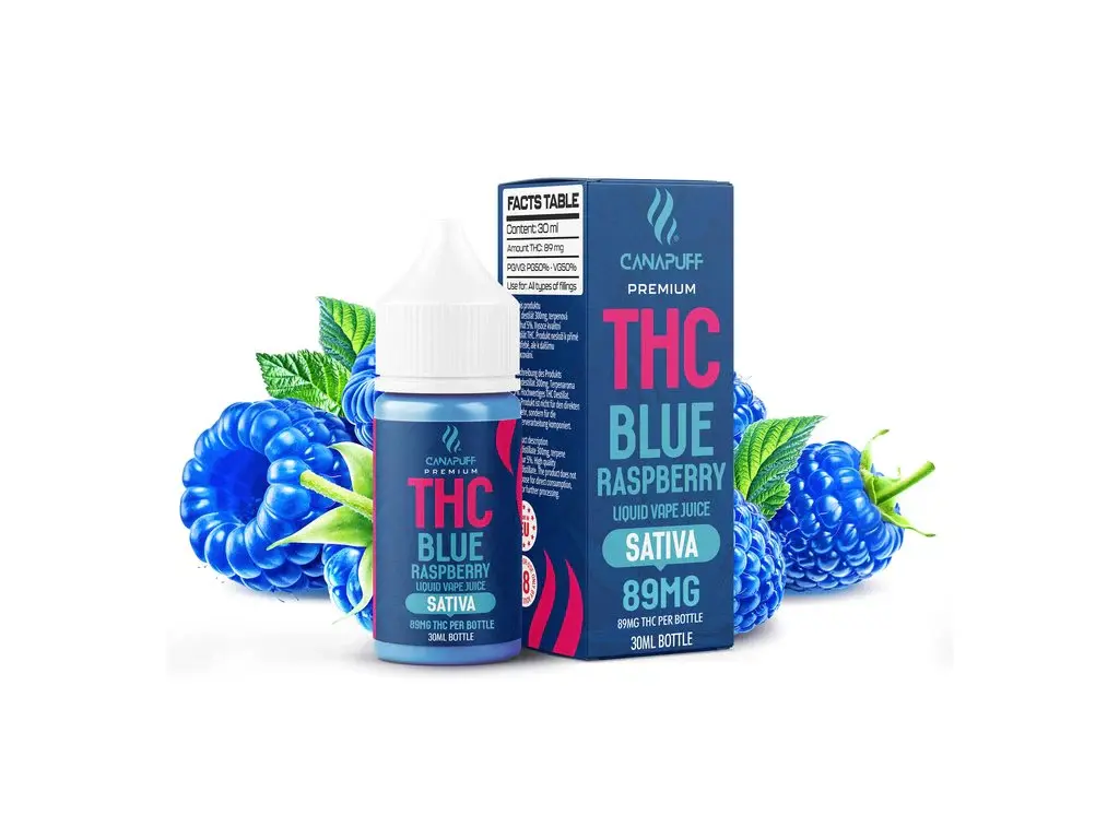 Blue Raspberry THC Likit 30ml