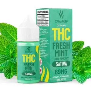 Fresh Mint THC Likit 89 mg 2000 mg CBD - 30 ml