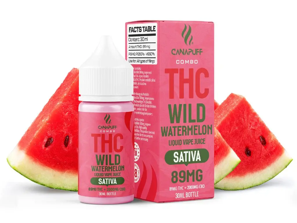 Wild Watermelon THC + CBD Likit 30ml